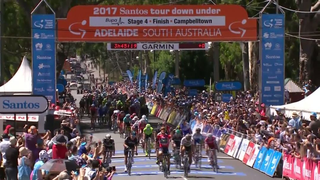 course cycliste Tour Down Under en Australie ​