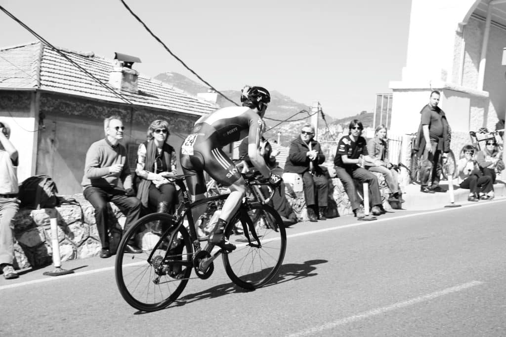 Course de vélo